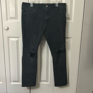 American eagle slim black jeans